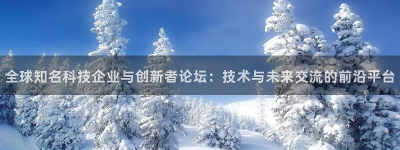 全球知名科技企业与创新者论坛：技术与未来交流的前沿平台